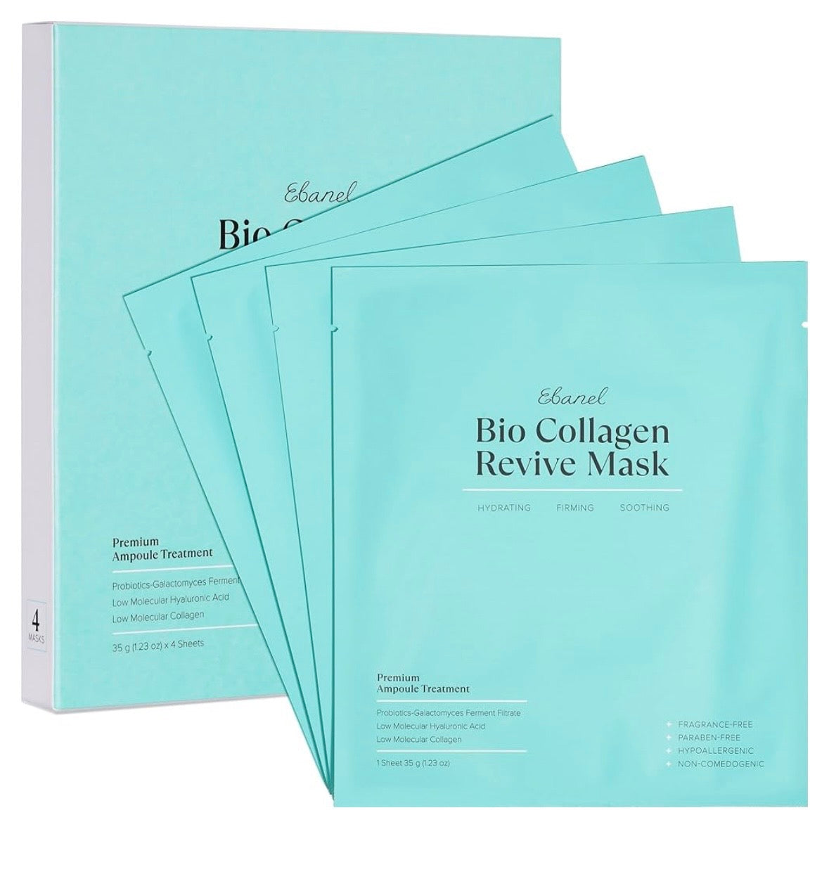 ✨ Bio Collagen Revive Mask – Intensiv återfuktning för en fräschare hud ✨